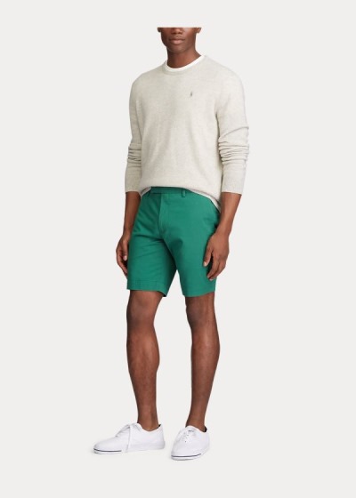 Men's Polo Ralph Lauren Stretch Slim Fit Twill Shorts | 517648MTO